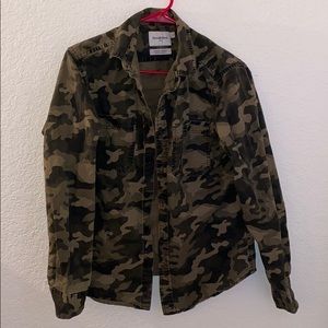 Camo jacket.